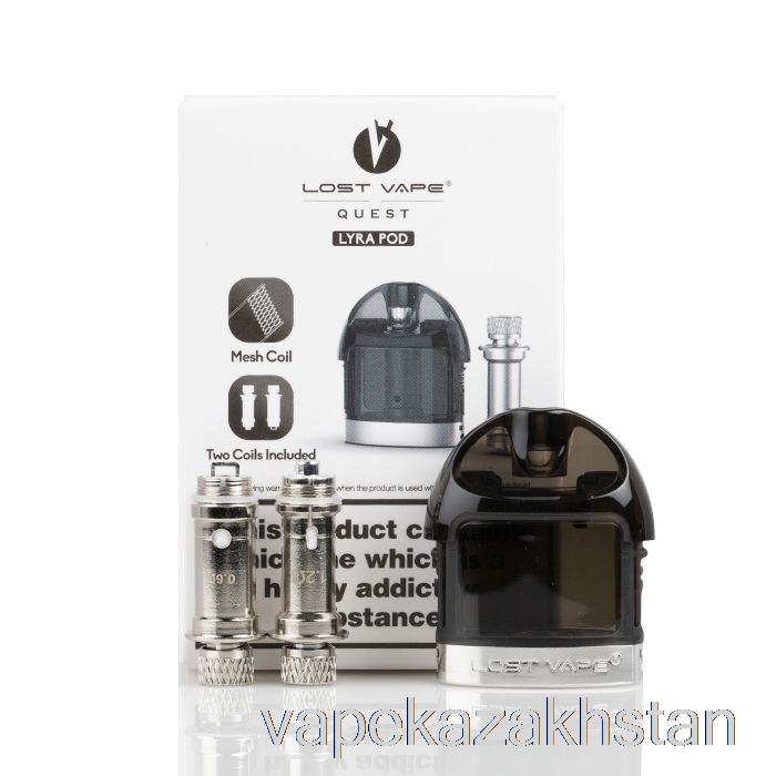 Vape Smoke Lost Vape LYRA Replacement Pods Black